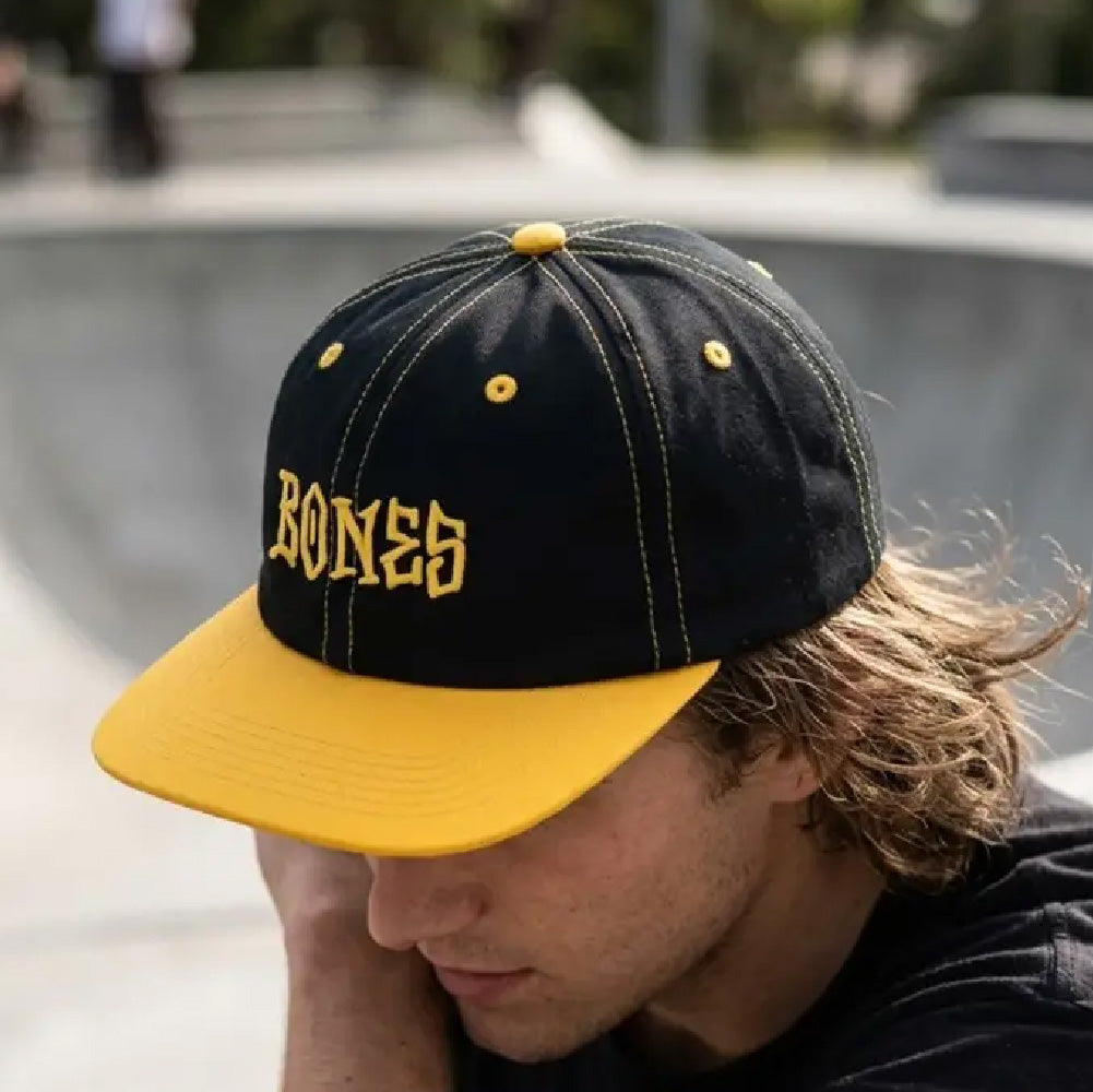 Gorra Bones Low Pro Hat Vato Rat Black Gold