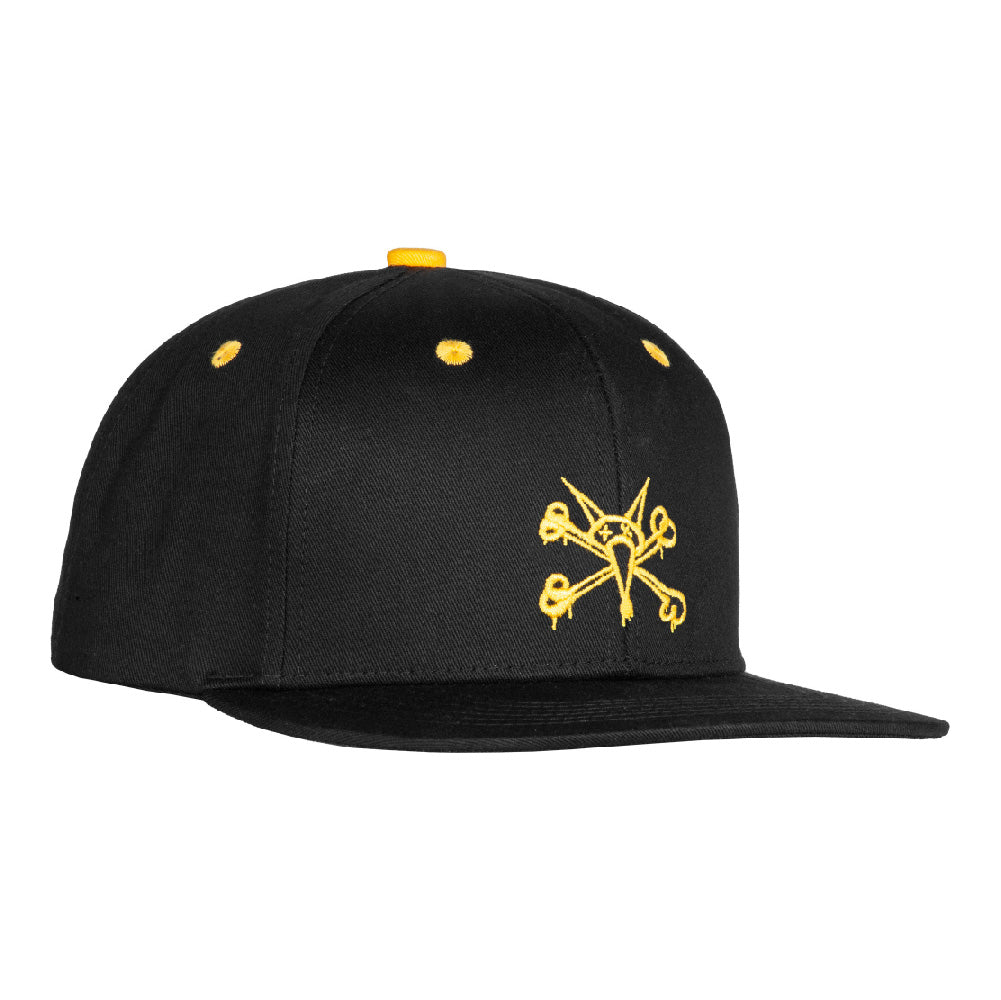 Gorra Bones Twill 6 Panel Vato Rat Black