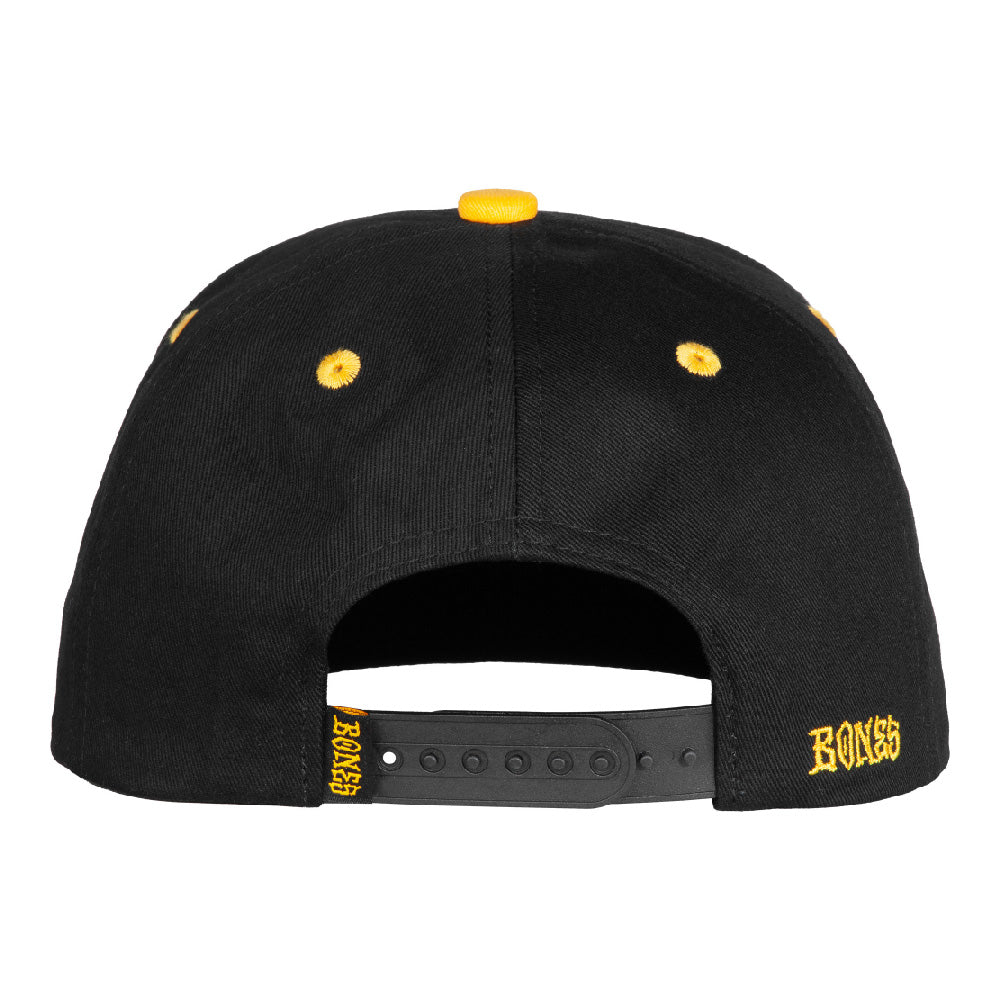 Gorra Bones Twill 6 Panel Vato Rat Black