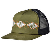 Gorra Independent Pivot Mesh Trucker Mid Profile Hat Army