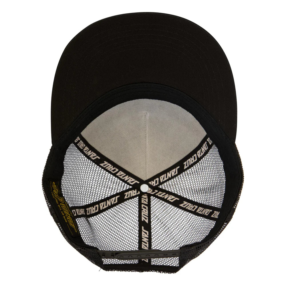 Gorra Santa Cruz Cruz Embroidered Black