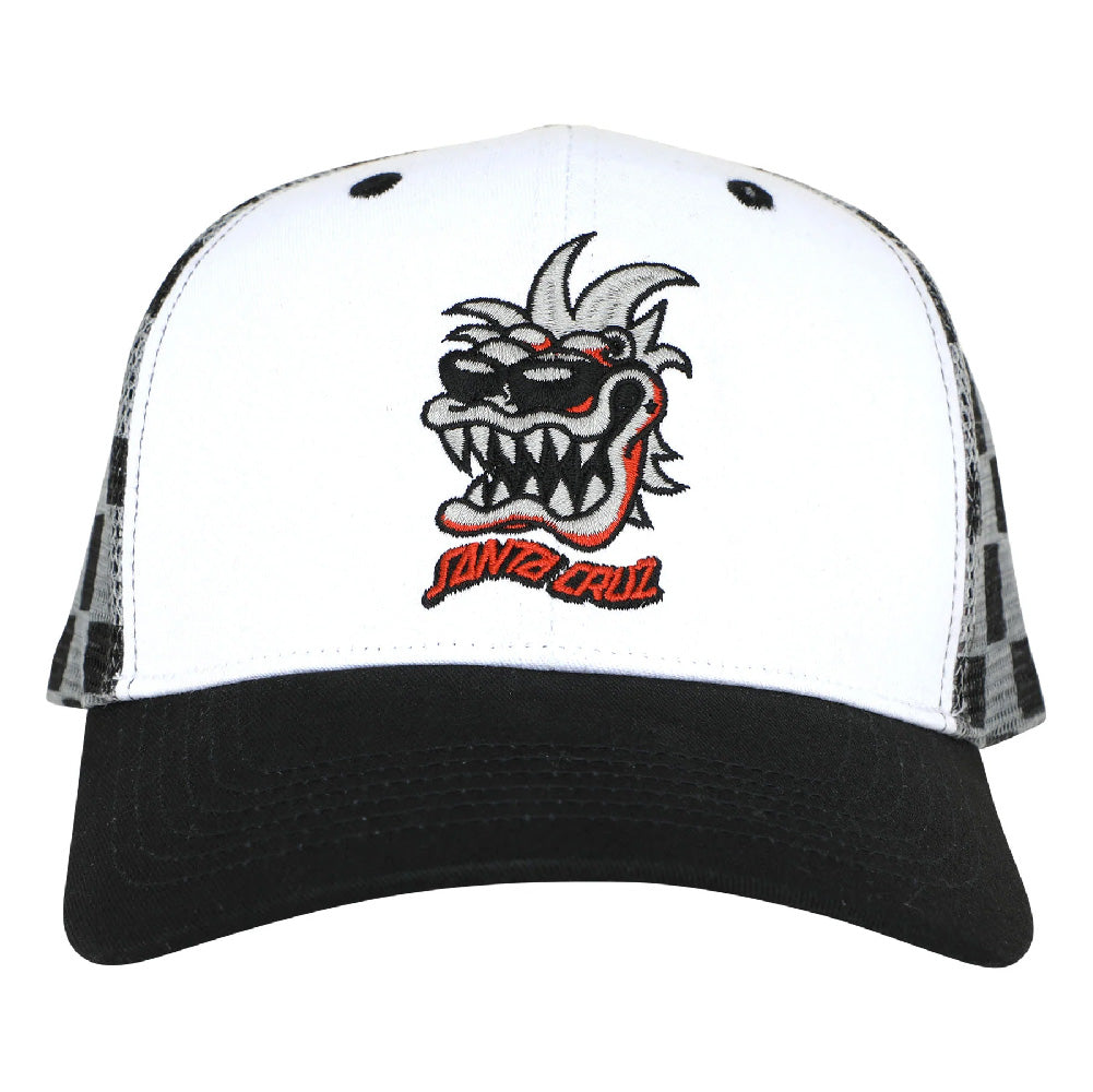 Gorra Santa Cruz Gremlin Mesh Trucker White