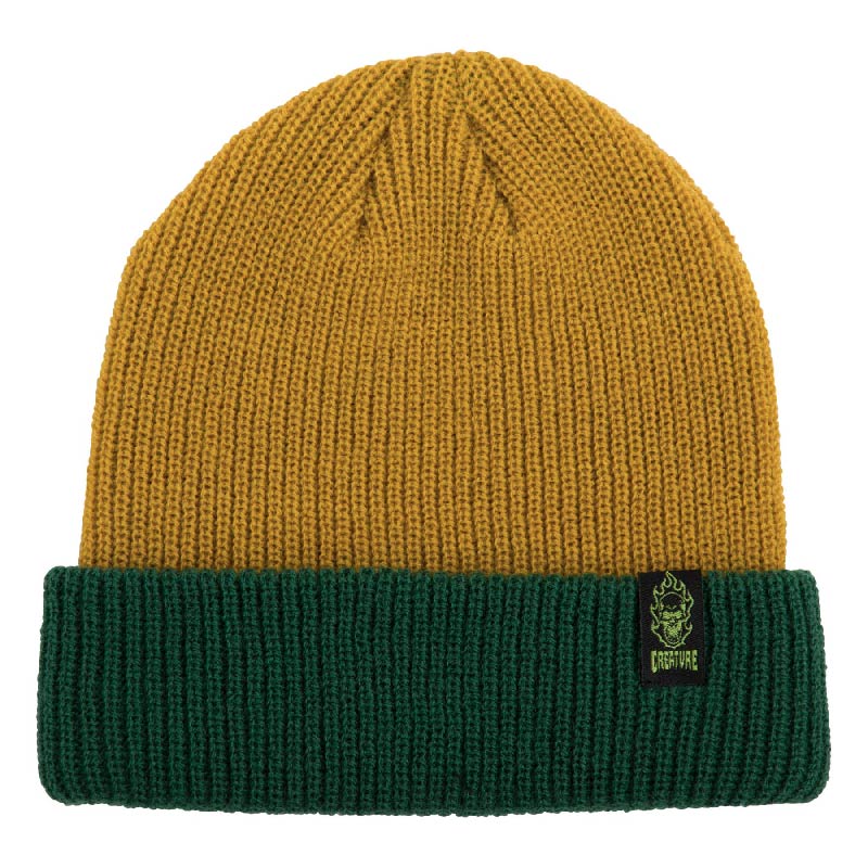 GorroCreatureBoneheadGoldGreen1.jpg