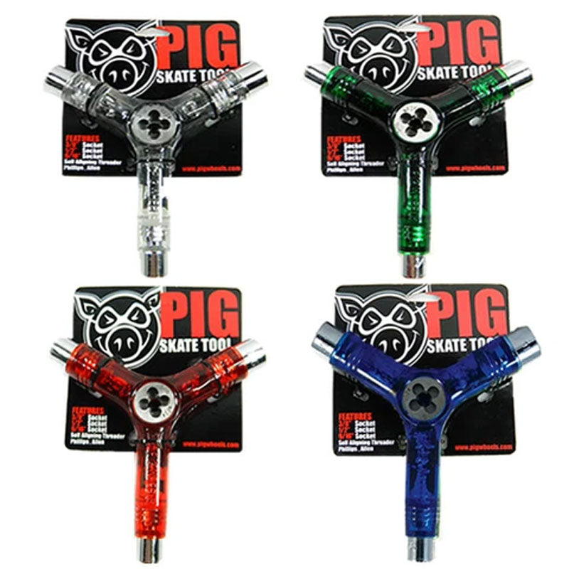 Herramienta Pig Transparente Corrector de Ejes