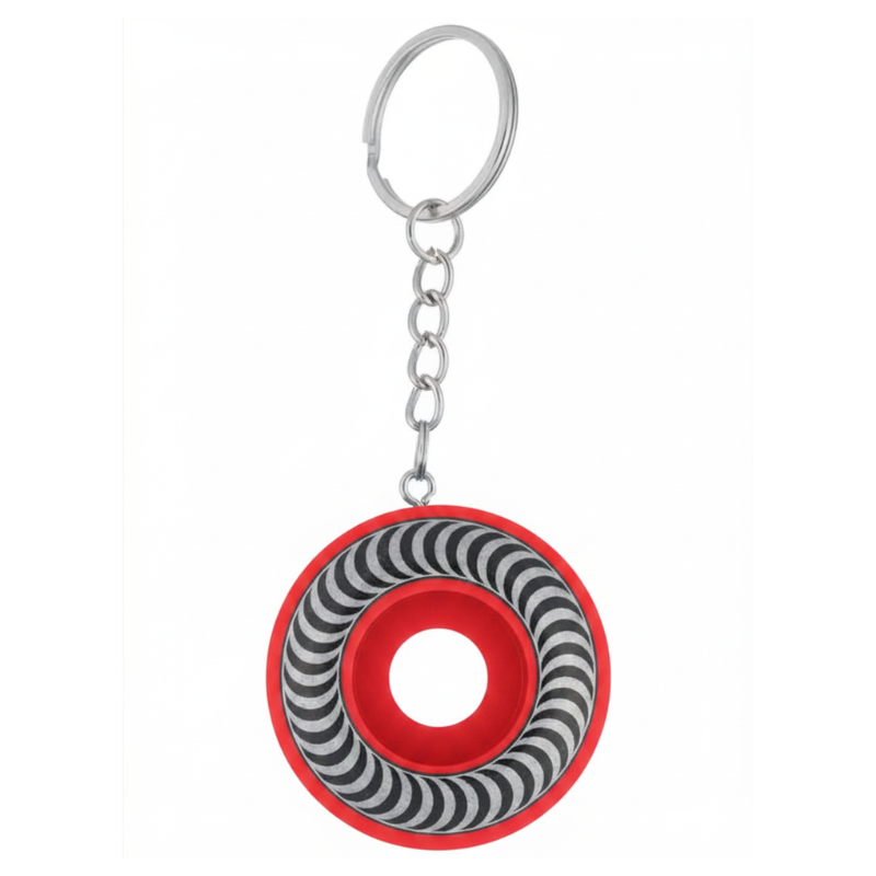 Llavero Spitfire Rueda Classics Red