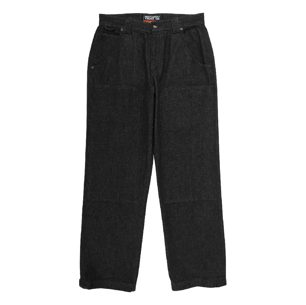 Pantalon Independent Built To Grind Double Knee Washed Black