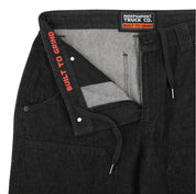 Pantalon Independent Built To Grind Double Knee Washed Black