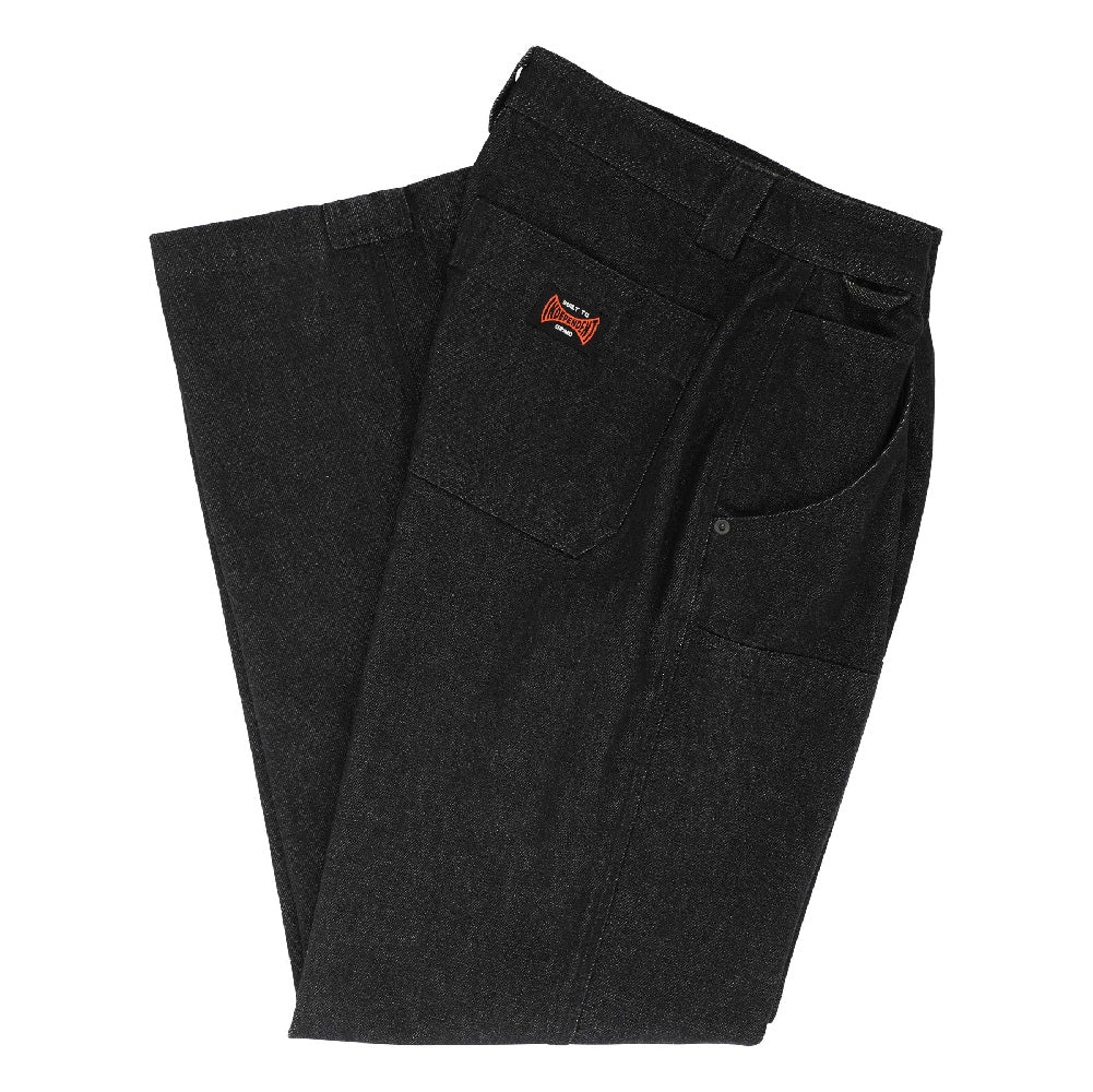 Pantalon Independent Built To Grind Double Knee Washed Black