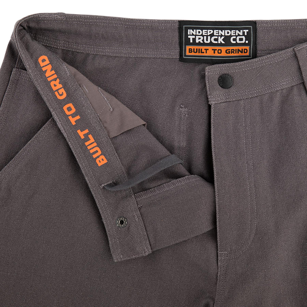 Pantalon Independent Built To Grind Mens Pewter