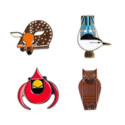 Pin Habitat Charley Harper 4 Pack