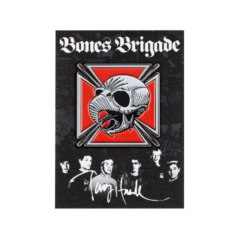 Pin Bones Brigade Hawk Skull