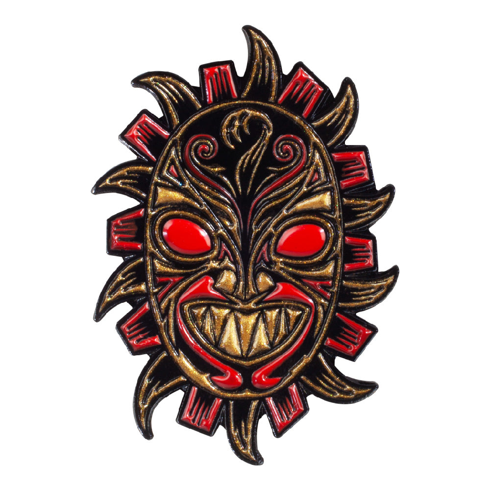 Pin Powell Peralta Nicky Guerrero Mask Red Gold