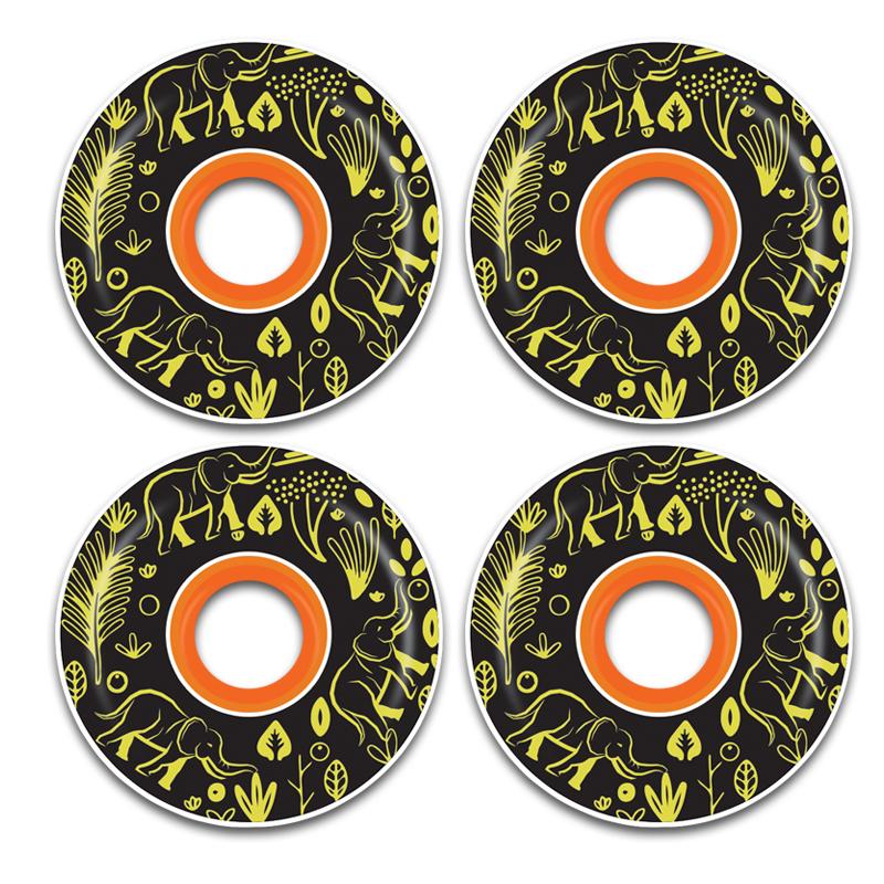 Ruedas Animal Co Art Elefante Core Orange 53mm 85A
