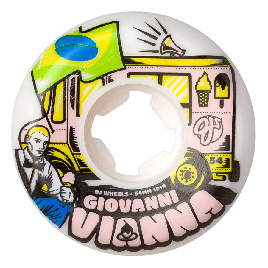 Ruedas OJ Giovanni Vianna Elite Hardline 54mm 101a