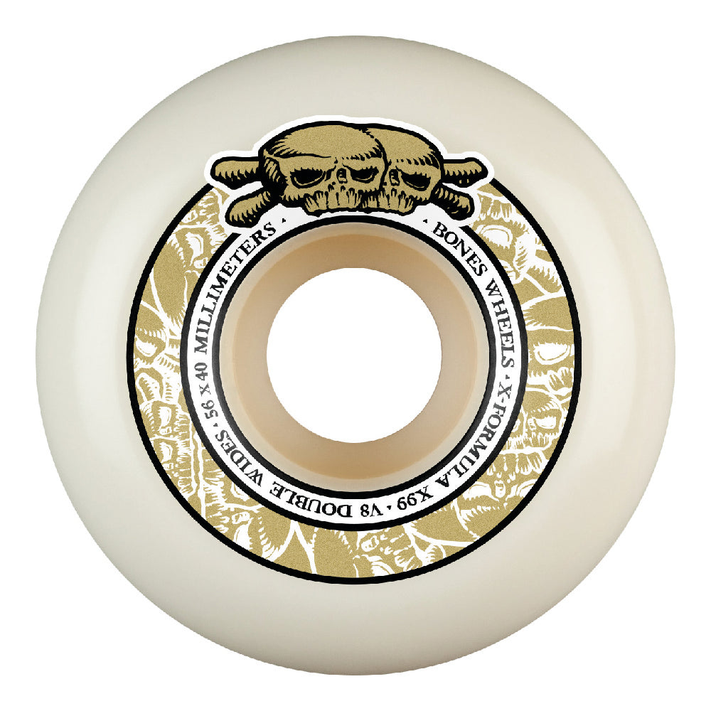 Ruedas Bones Double Wides 56mm V8 99a X-Formula