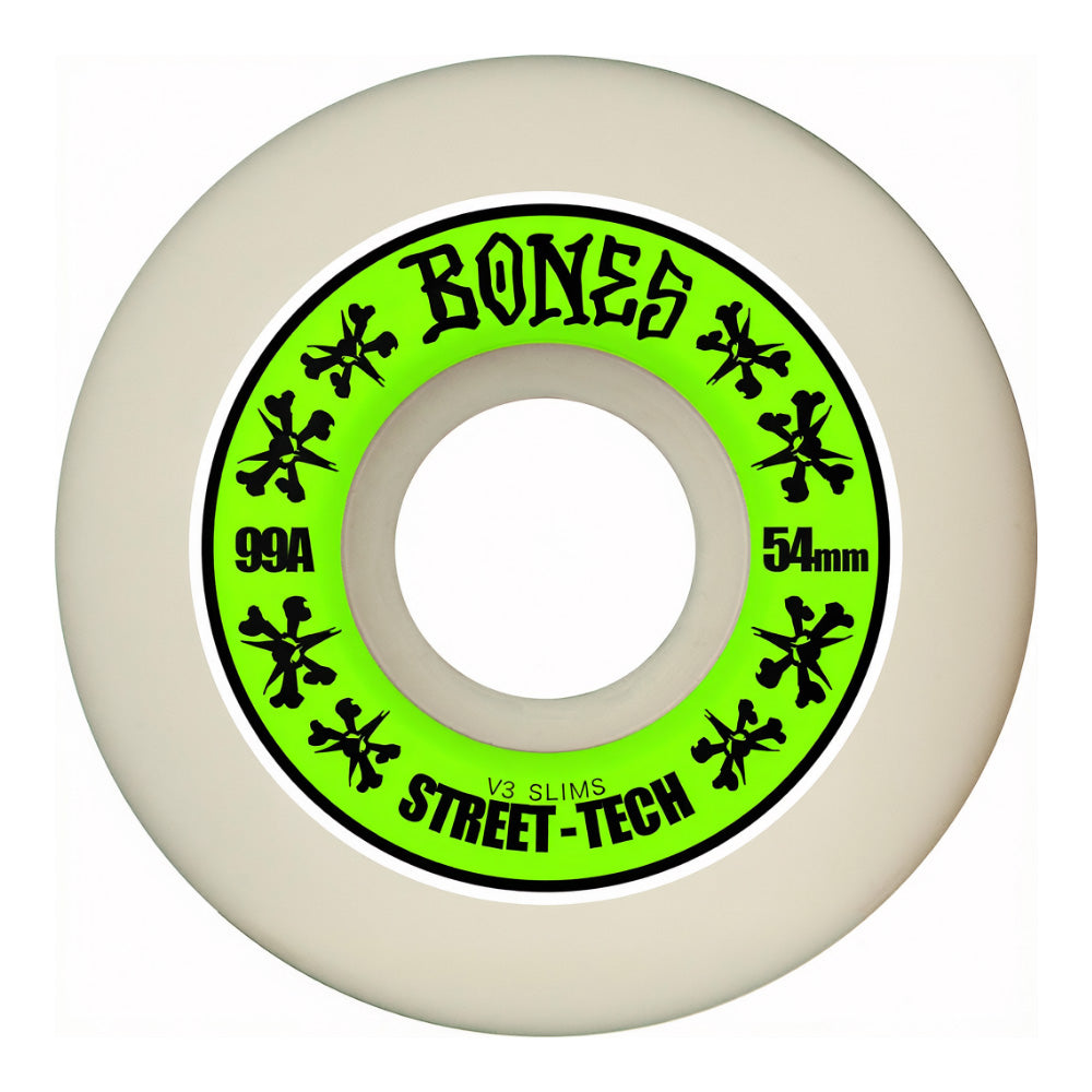 Ruedas Bones V3 Slims 54mm 99a STF