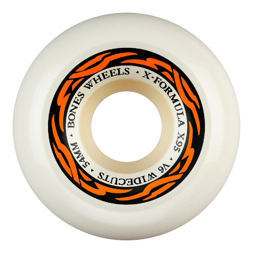 Ruedas Bones V6 Widecuts 54mm 95a X-Formula
