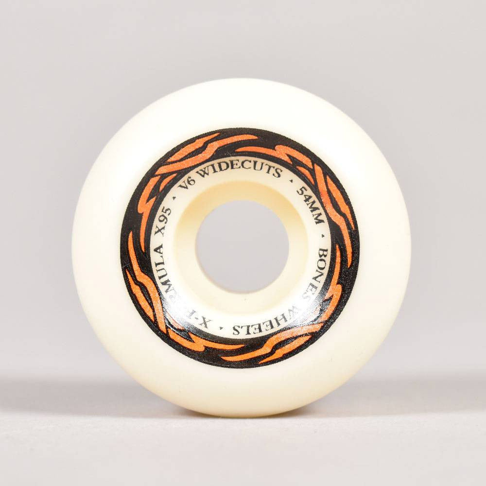 Ruedas Bones V6 Widecuts 54mm 95a X-Formula
