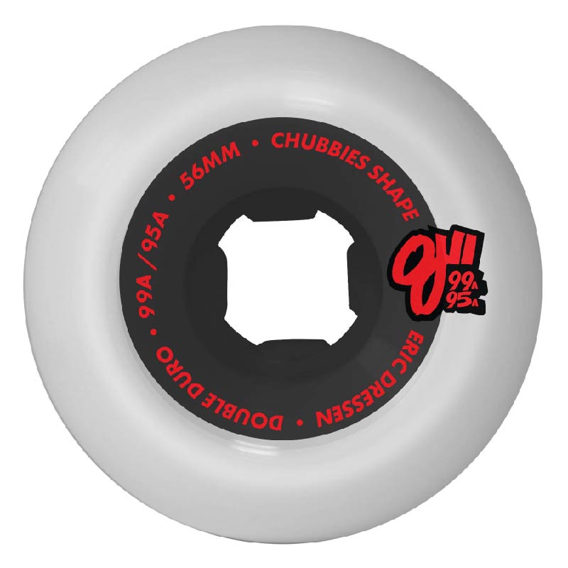 Ruedas OJ Eric Dressen Rose Skull Double Duro 56mm