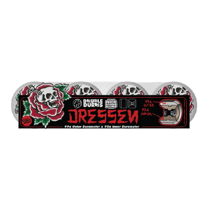 Ruedas OJ Eric Dressen Rose Skull Double Duro 56mm
