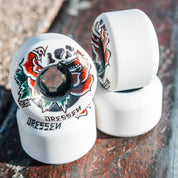 Ruedas OJ Eric Dressen Rose Skull Double Duro 56mm