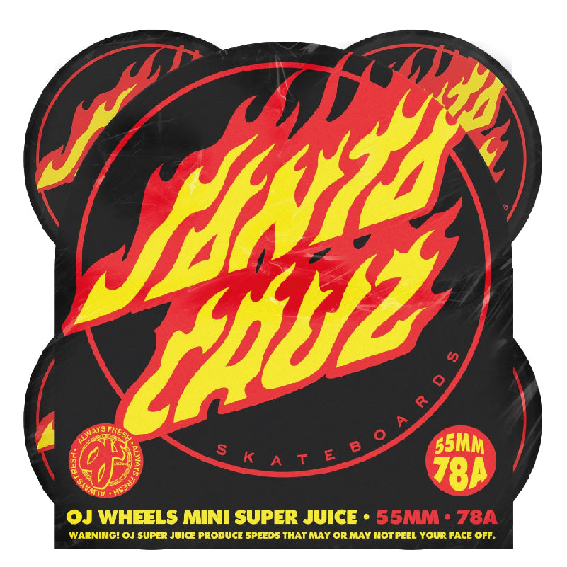 Ruedas OJ Flame Dot Mini Super Juice 55mm