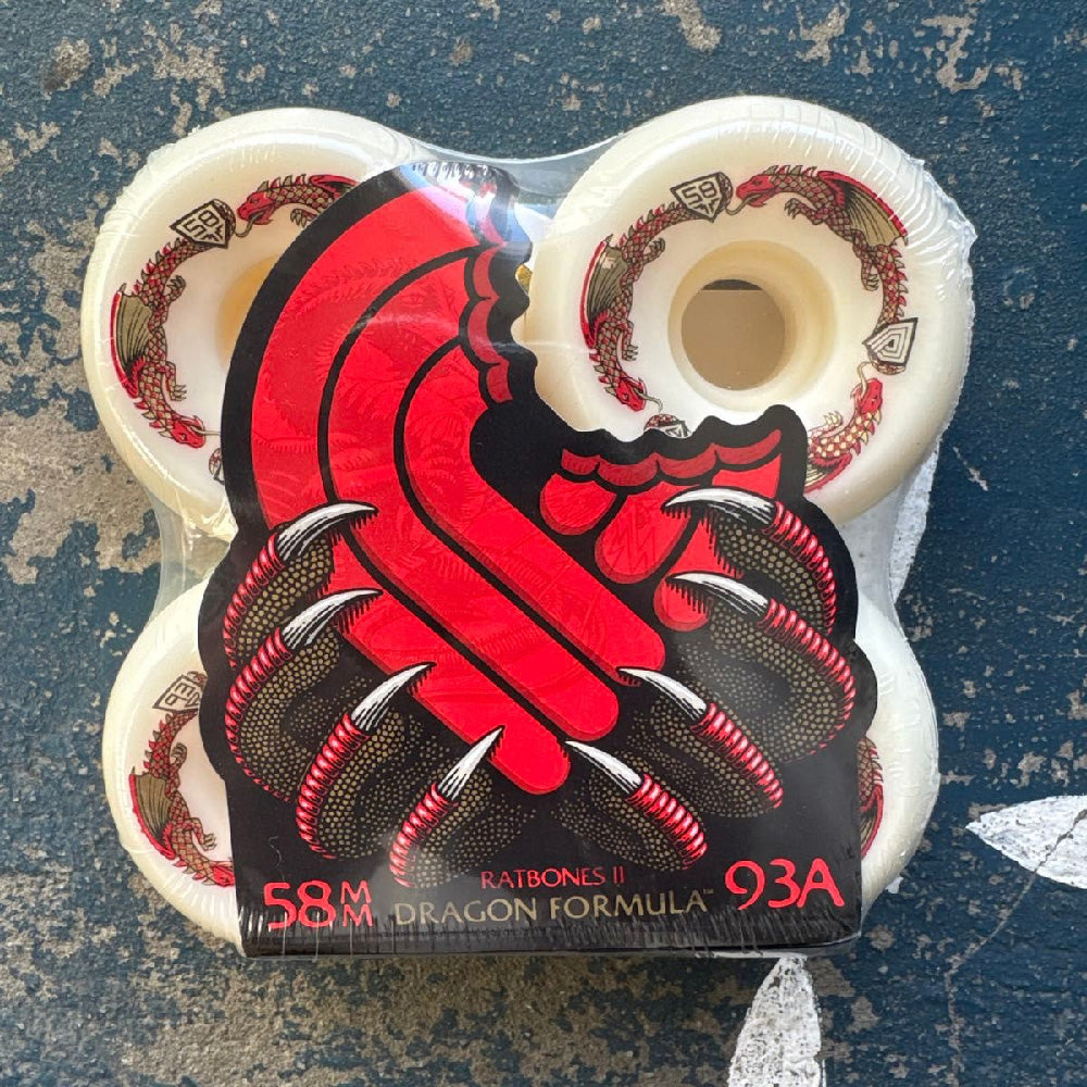 Ruedas Powell Peralta Dragon Formula Ratbone II 58mm 93a