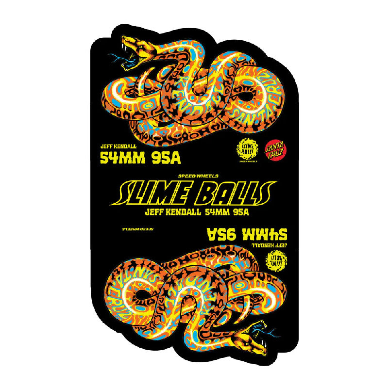 Ruedas Slime Balls Jeff Kendall Snake Hardline 95a 54mm