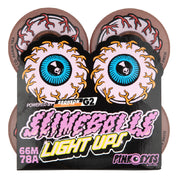 Ruedas Slime Balls Light Ups Pink Eyes 78a 66mm