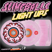 Ruedas Slime Balls Light Ups Pink Eyes 78a 66mm
