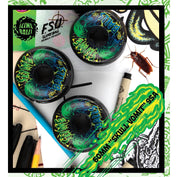 Ruedas Slime Balls Skull Vomits Black 95a 60mm