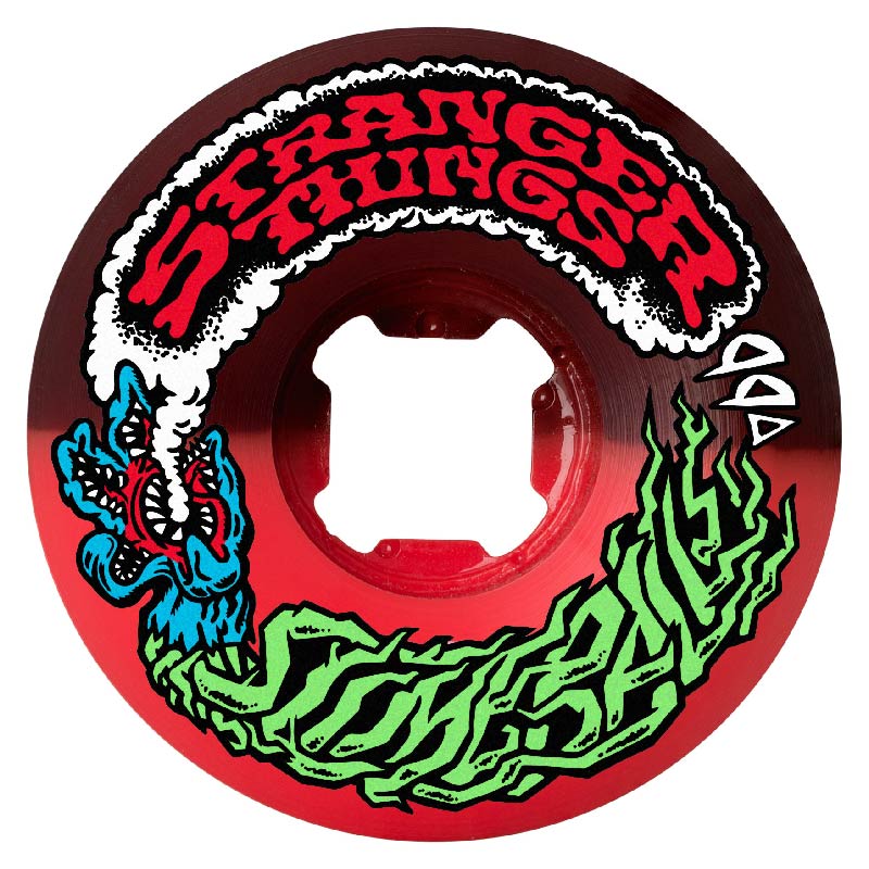 Ruedas Slime Balls Stranger Things Vomits Red Black  54mm 99a