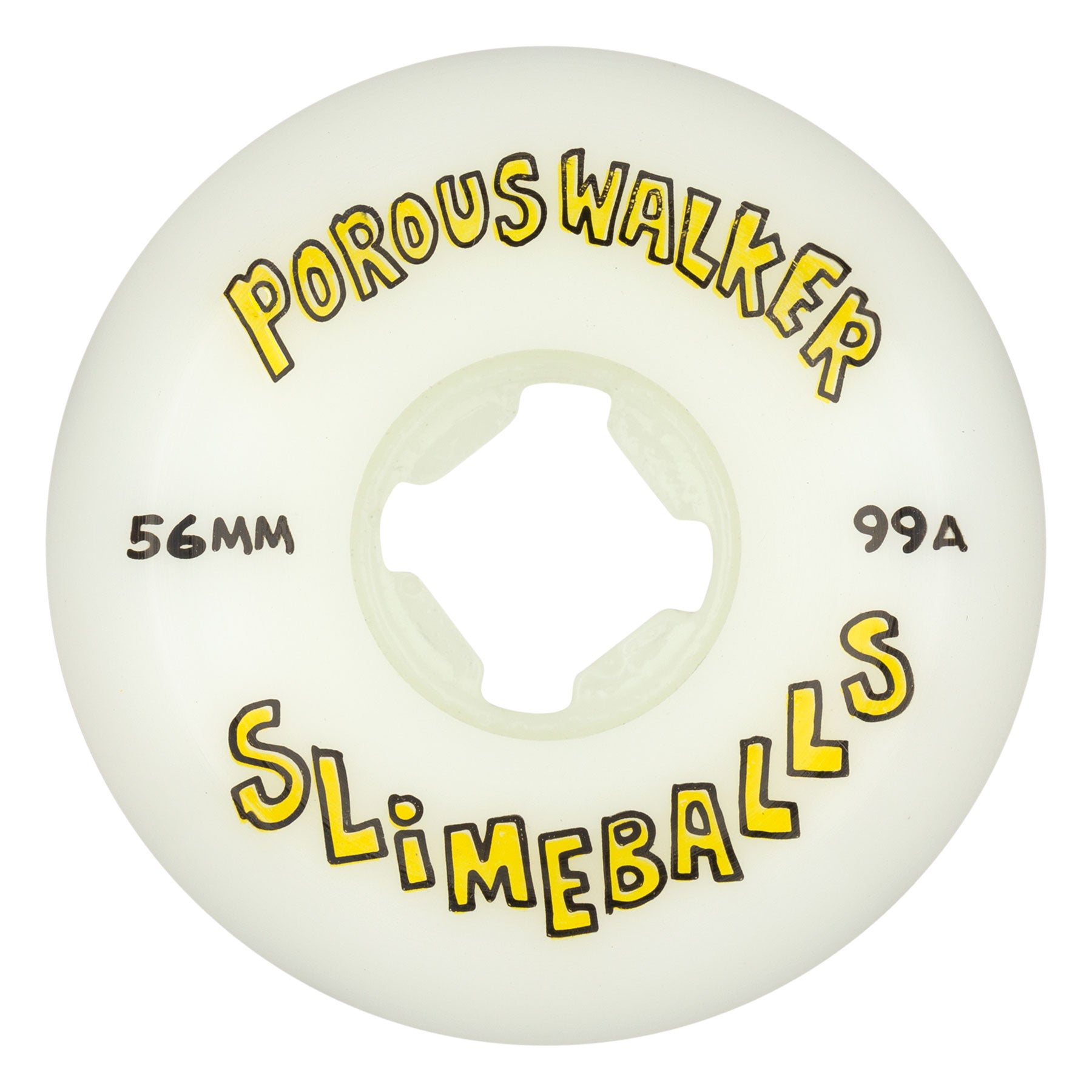 Ruedas Slime Balls Stupid Brains White 99a 56mm