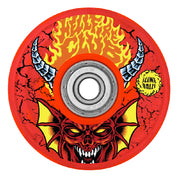 Ruedas Slime Balls x Stranger Things Hellfire Club Light Ups OG Slime Red 66mm 78a