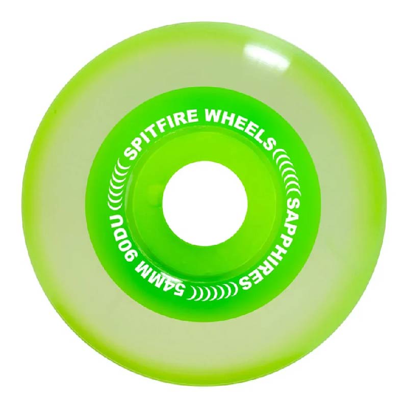 Ruedas Spitfire Sapphire Conical Full Green 54mm 90a