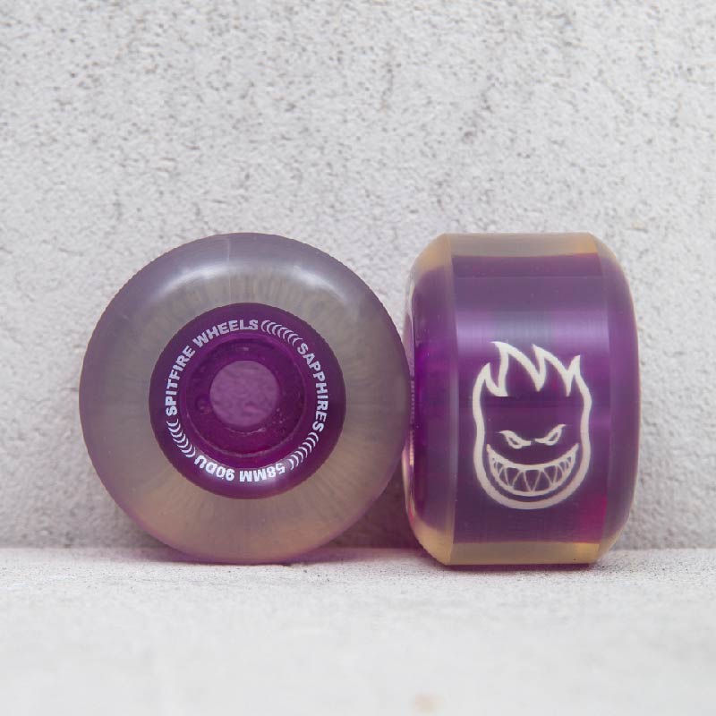 Ruedas Spitfire Shappire Purple 58mm 90a