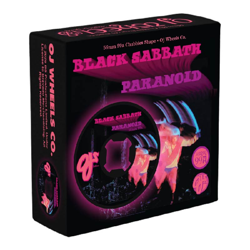 Ruedas OJ Black Sabbath Paranoid Chubbies 56mm 99a