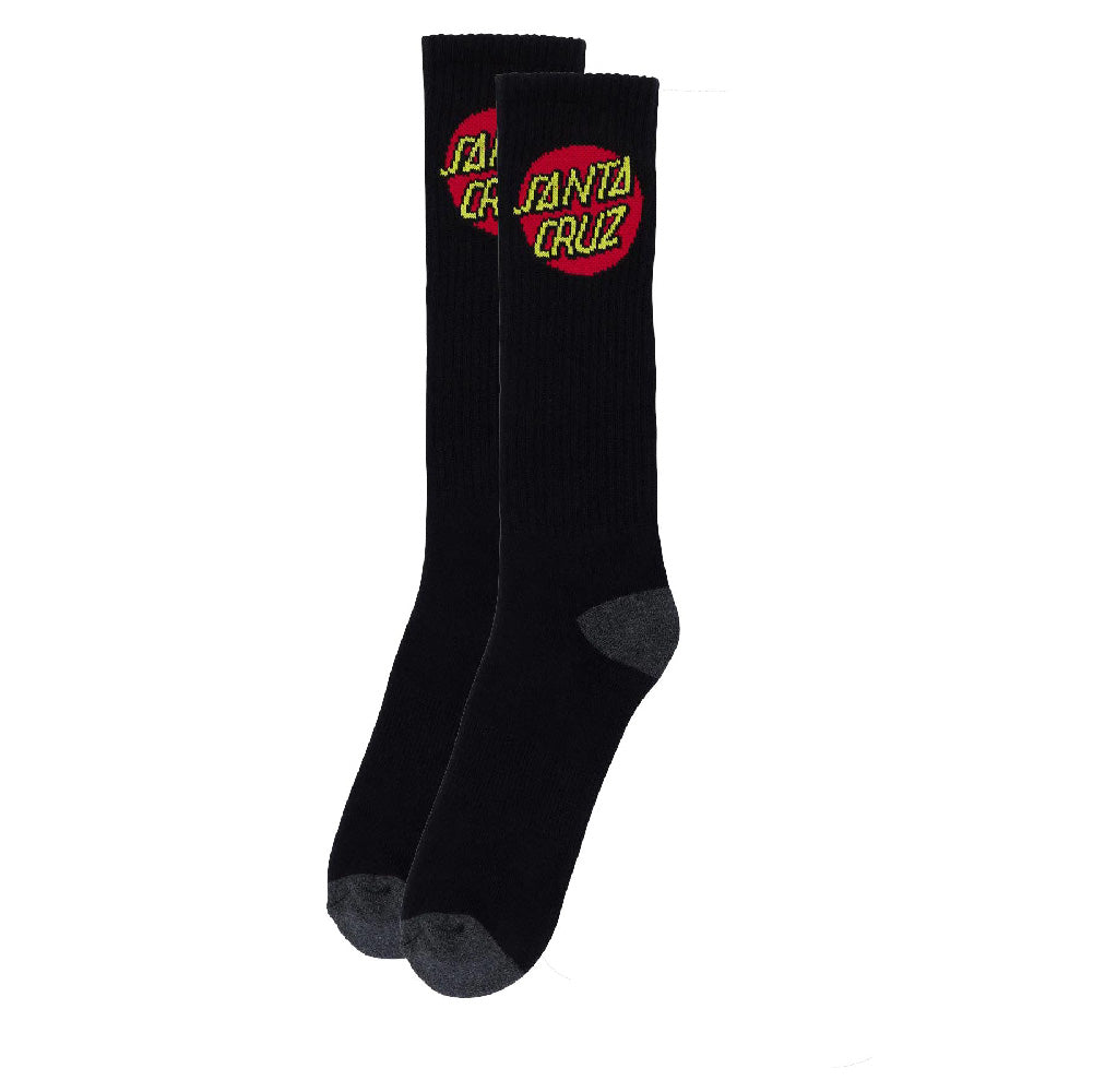 Medias Santa Cruz Crew Black 9-11
