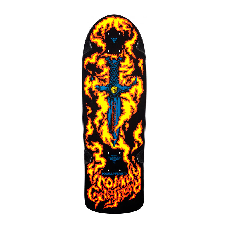 Tabla Coleccionable Bones Brigade Powell Peralta Guerrero Flaming Dagger 9.6