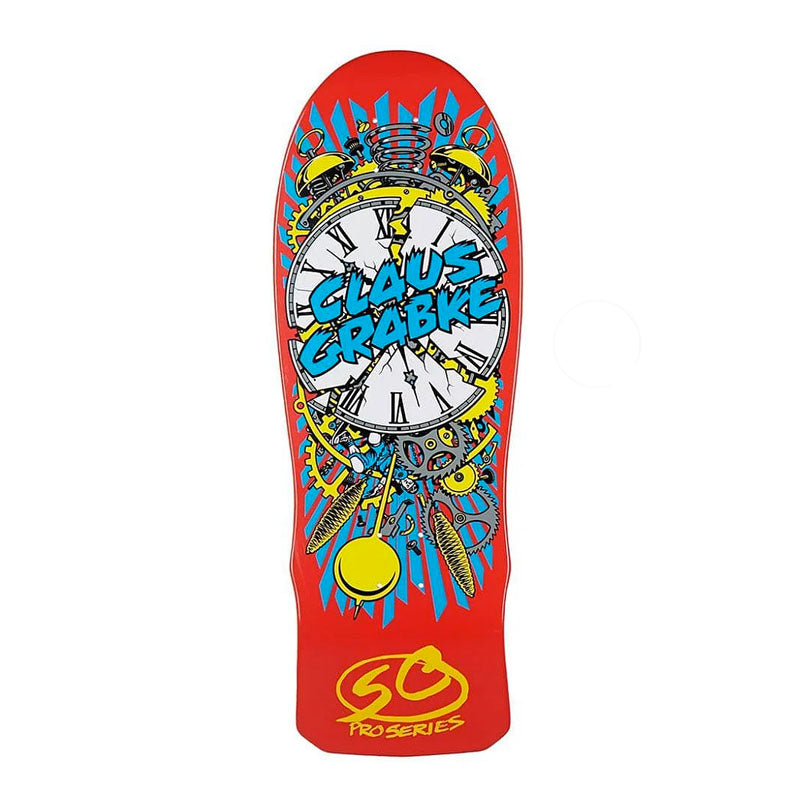 Tabla Coleccionable Santa Cruz Claus Grabke Exploding Clock Reissue 10 ...