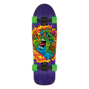 Tabla Completa Santa Cruz Skateboard Toxic Hand 9.7in x 31.7in Shaped Cruiser