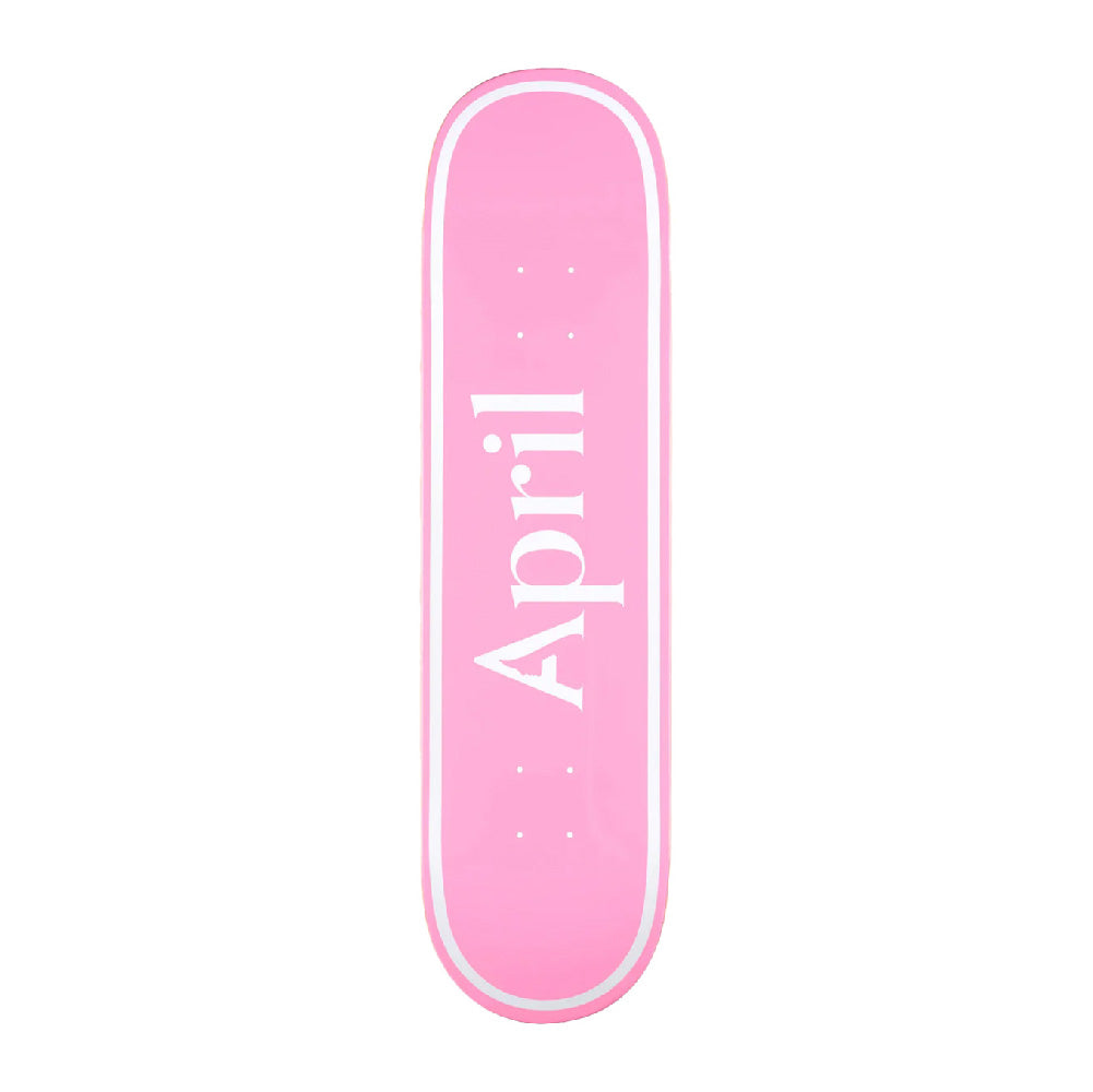 Tabla April Skateboards OG Logo Pink 7.3 MINI