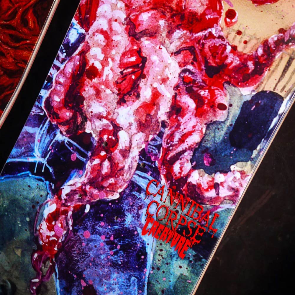 Tabla Coleccionable Creature x Cannibal Corpse Eaten Back to Life 9.34