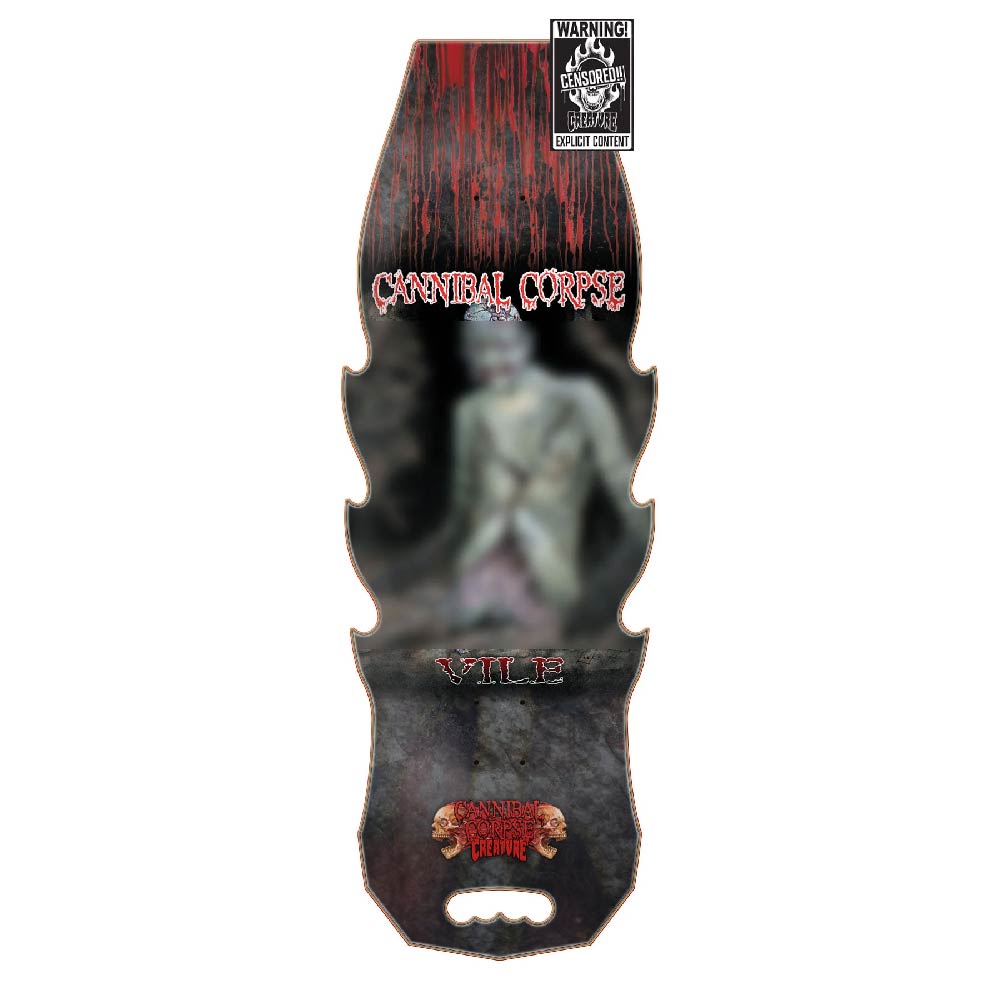 Tabla Coleccionable Creature x Cannibal Corpse Explicit 10.56