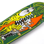 Tabla Coleccionable Santa Cruz Meek Pinstripe Slasher Green Pro 9.23