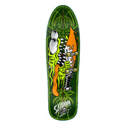 Tabla Coleccionable Santa Cruz Meek Pinstripe Slasher Green Pro 9.23