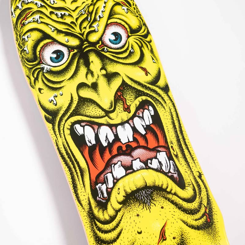 Tabla Coleccionable Santa Cruz Roskopp Face Reissue Yellow 9.5