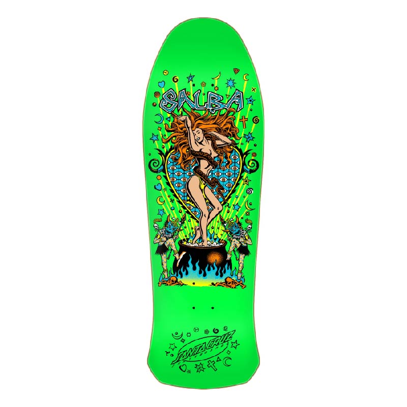 Tabla Coleccionable Santa Cruz Salba Witch Doctor Reissue 10.4