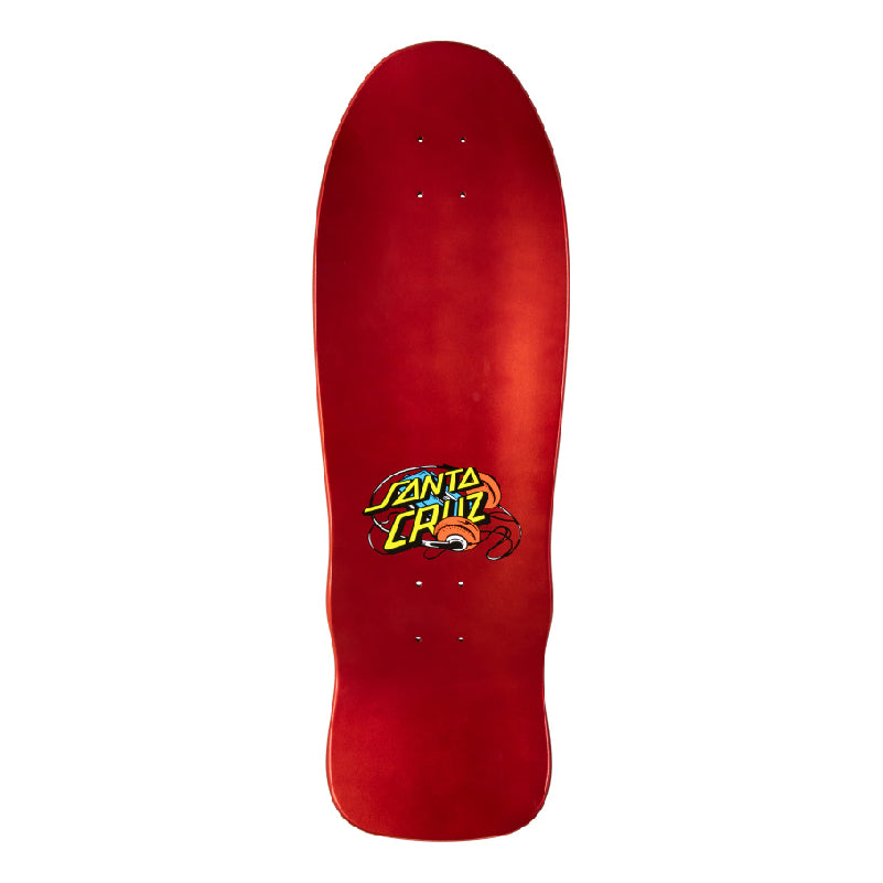 Tabla Coleccionable Santa Cruz x Stranger Things Grabke Max Melting Clock 9.7