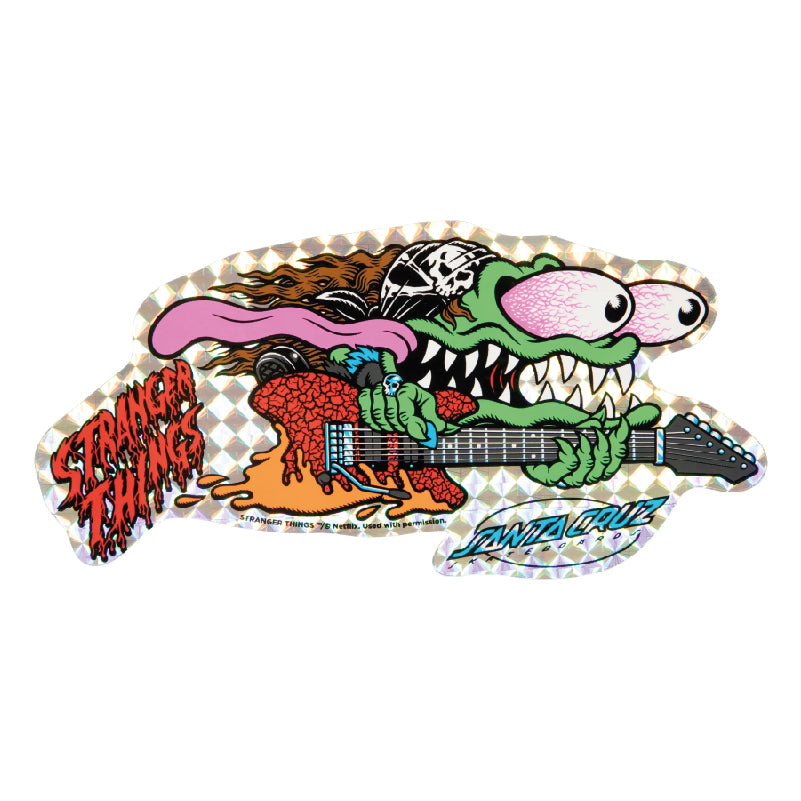 Tabla Coleccionable Santa Cruz x Stranger Things Meek Slasher Eddie Reveal 10.1